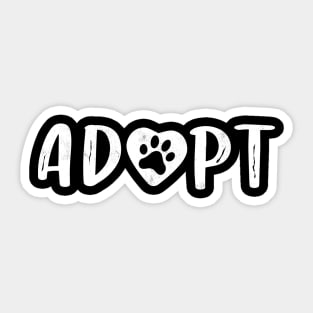 ADOPT Sticker